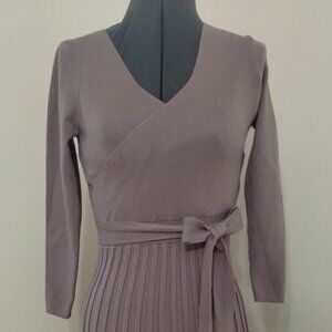 Bohme Wrap Sweater Dress